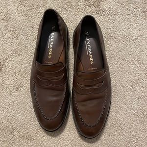 Men’s Allen Edmonds Randolph loafer in coffee, size 10.5. D width. Lightly worn.